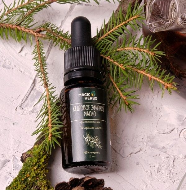 Эфирное масло СОСНЫ СИБИРСКОЙ/КЕДРА (Pinus sibirica), хвоя, 15 мл. - фото 5
